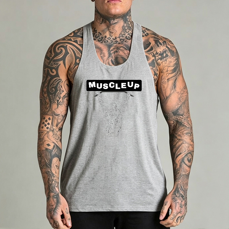 Running Gear Tank - Мужские дышащие майки для бега, быстросохнущие,