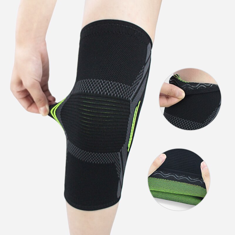 Running Gear In The Cold - Одноколенная Подушка Вязаная нейлоновая Спортивная Защитная