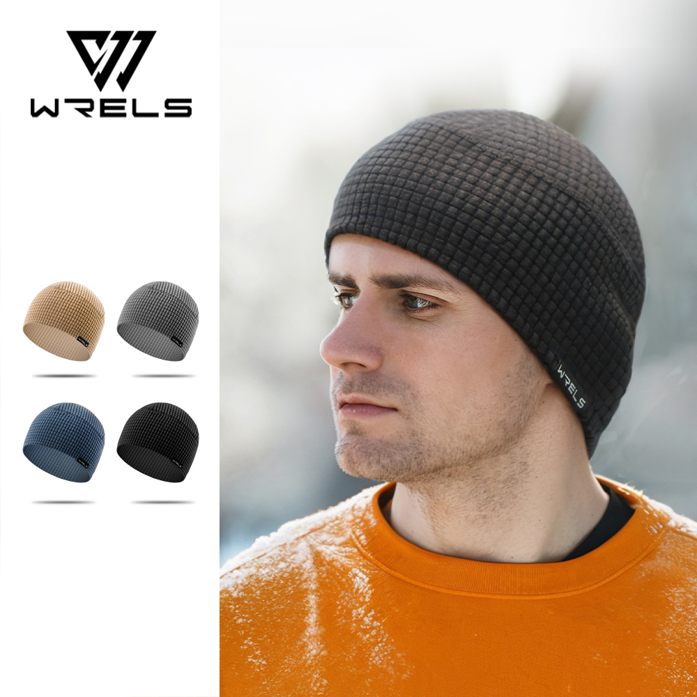 Running Gear Hat - WRELS осенне-зимняя спортивная ветрозащитная теплая шапка