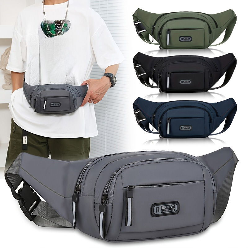 Running Gear Belt - Мужская водонепроницаемая поясная сумка с множеством