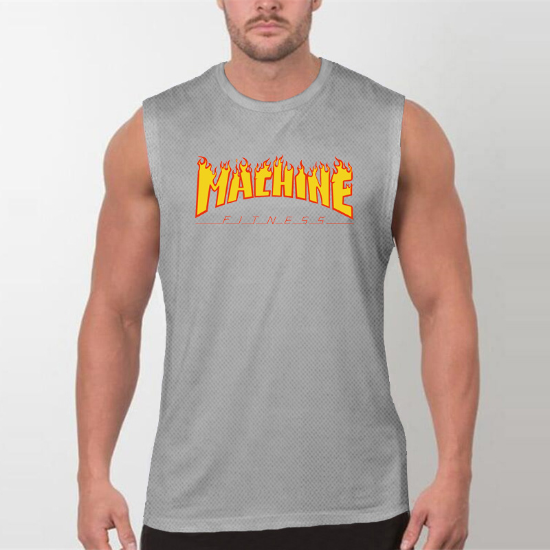 Running Gear Tank - Мужские беговые майки из быстросохнущей сетчатой