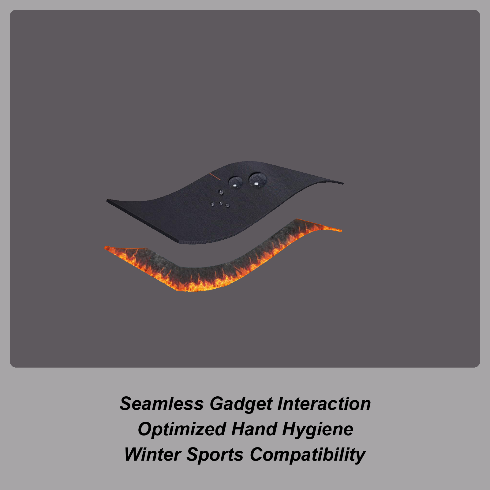 Running Gear In The Cold - Зимние теплые перчатки, ветрозащитные перчатки с