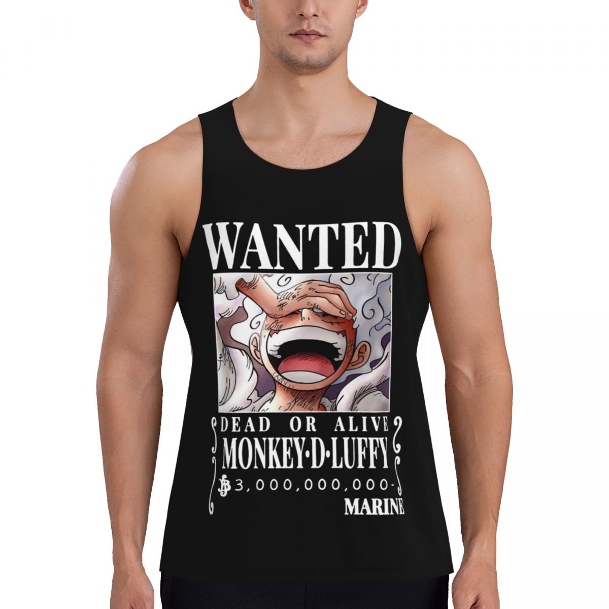 Running Gear Tank - Майка-безрукавка One Piece с графическим изображением