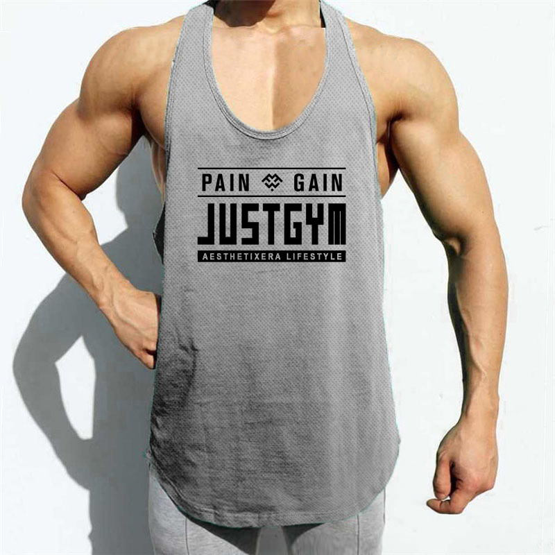 Running Gear Tank - Мужские спортивные майки из полиэстеровой сетки