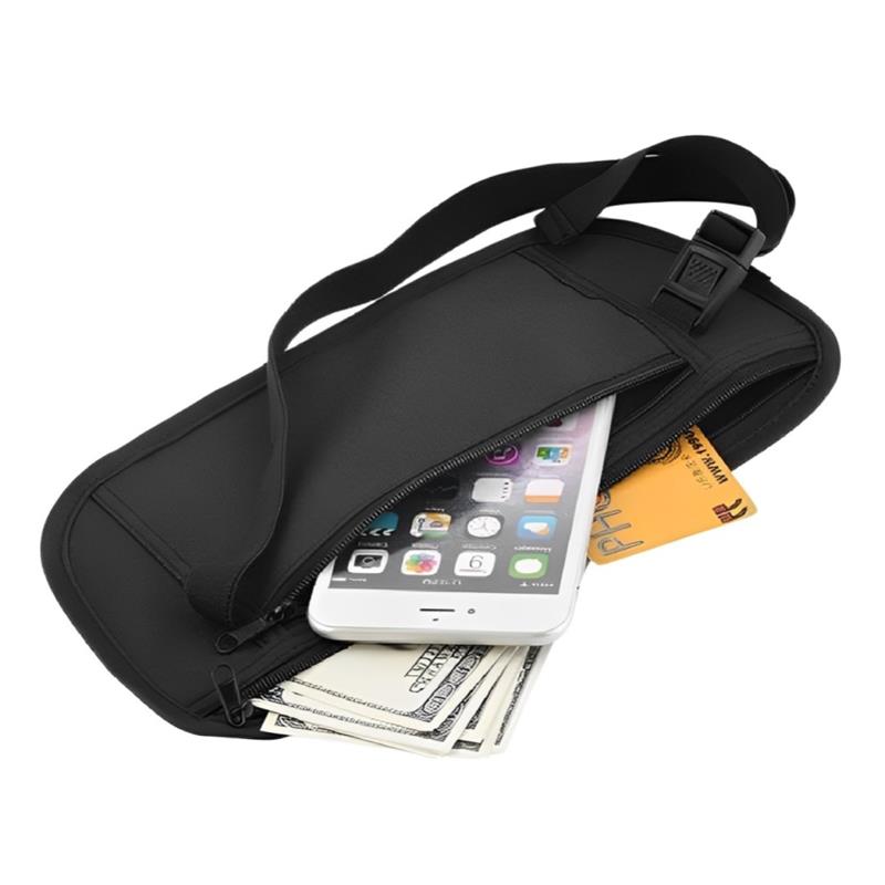 Скрытая поясная сумка-антивор  – обзор и цена Running Gear Belt