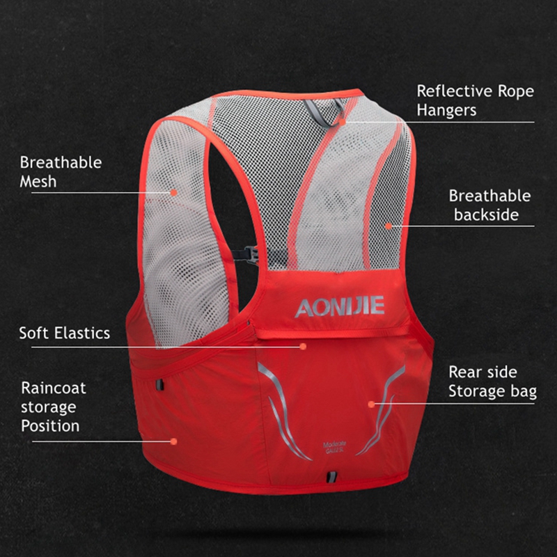 Рюкзак AONIJIE C932, легкий, н – обзор и цена Running Hydration Vest