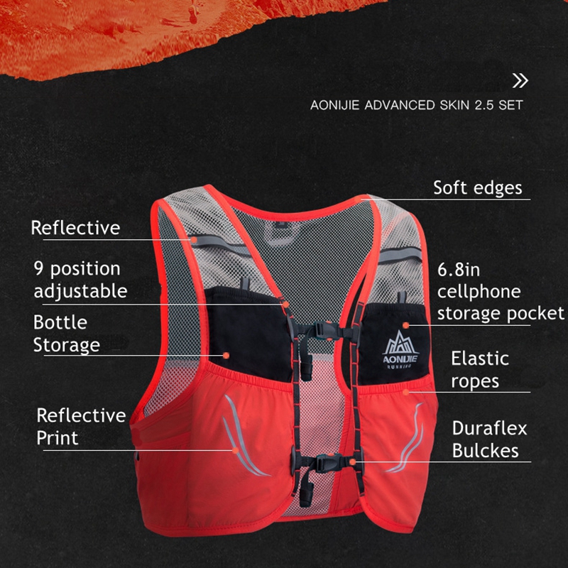 Рюкзак AONIJIE C932, легкий, н – обзор и цена Running Hydration Vest