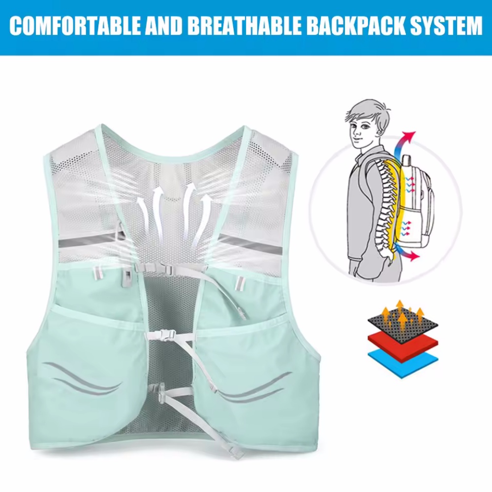 Светоотражающий жилет для бега – обзор и цена Running Hydration Vest