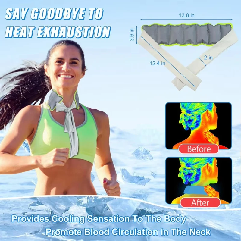 Охлаждающий шарф-бандана для ш – обзор и цена Running Gear In The Cold