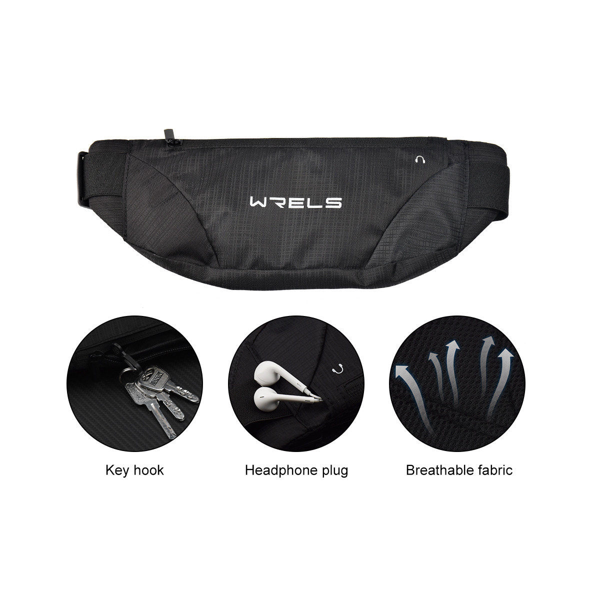 Поясная сумка WRELS, сумка для – обзор и цена Running Gear Belt