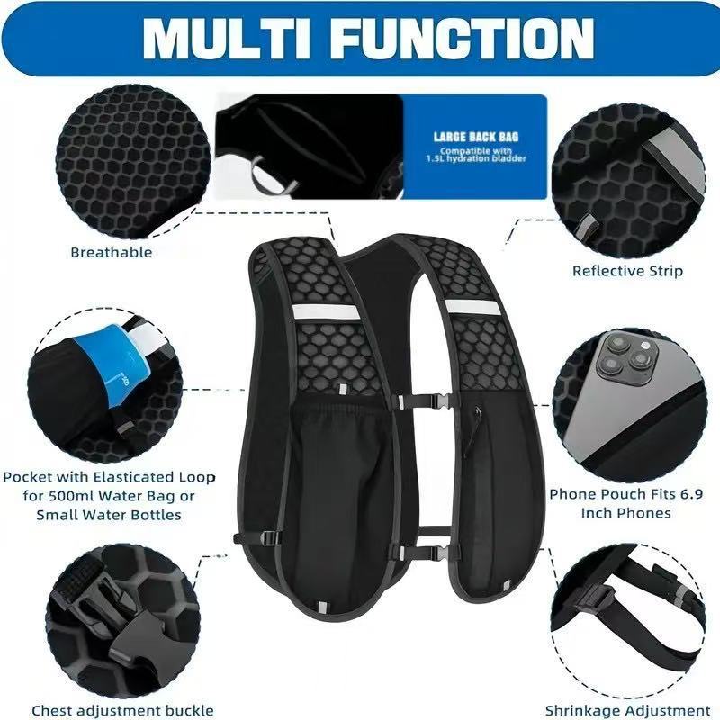 Универсальный спортивный жилет – обзор и цена Running Hydration Vest