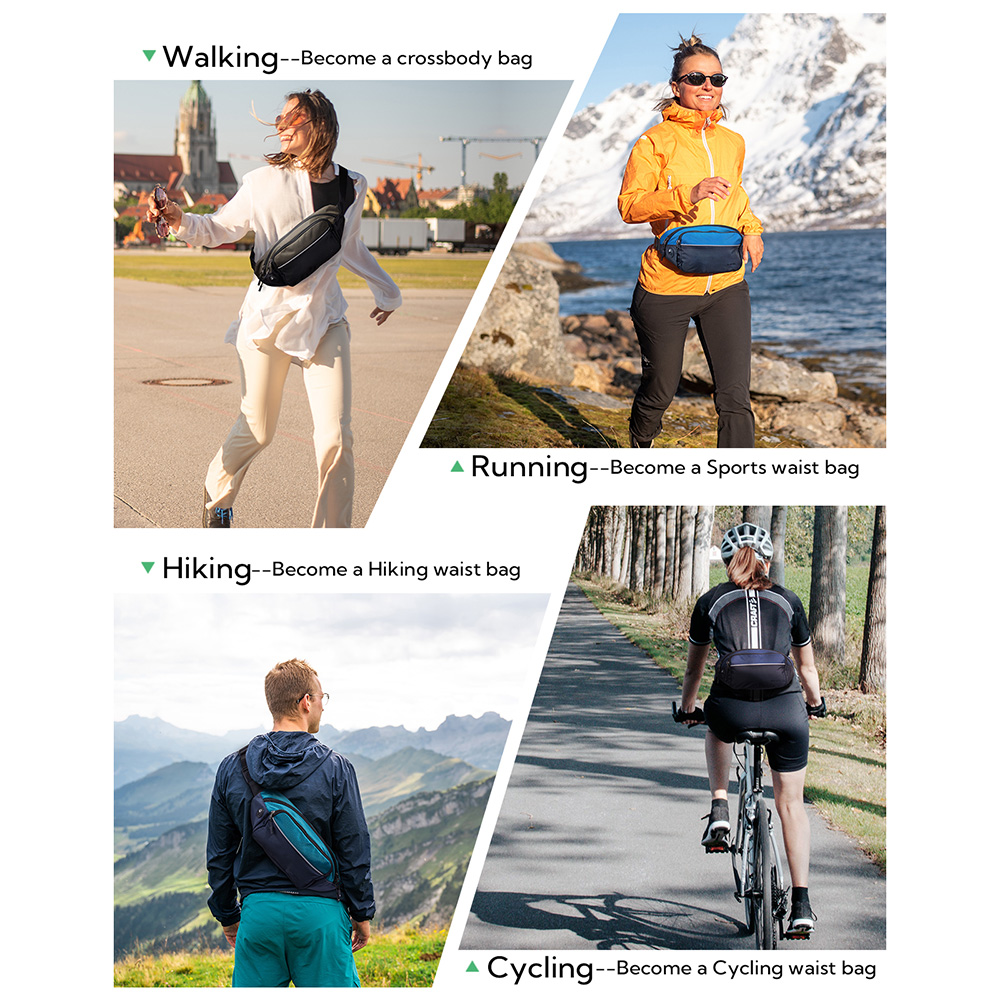Поясная сумка WATERFLY, больши – обзор и цена Running Gear Belt